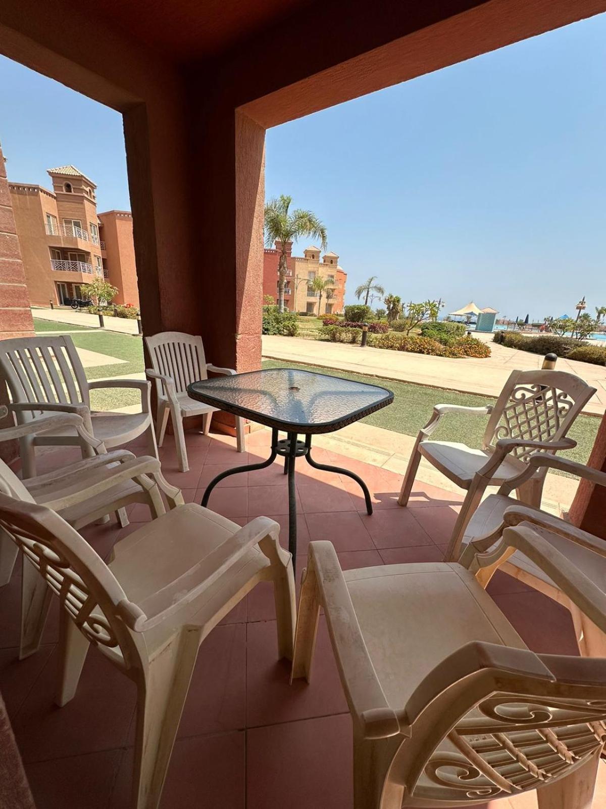 Porto Sokna Water Front Ground Floor Family Only Villa Ain Sukhna Luaran gambar